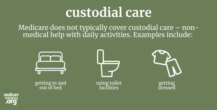 custodial care infographic