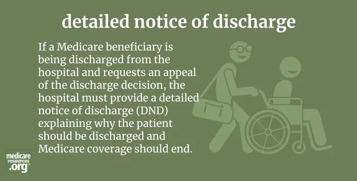 detailed notice of discharge infographic