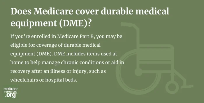 durable medical equipment (DME) infographic