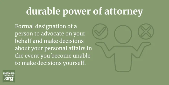 durable power of attorney infographic