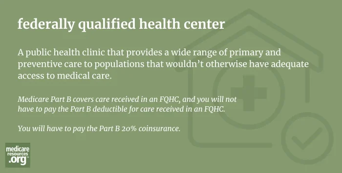 federally qualified health center infographic
