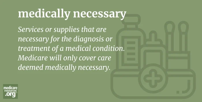 medically necessary infographic
