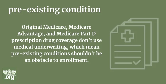 pre-existing condition infographic
