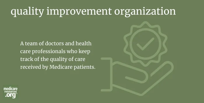 quality improvement organization infographic