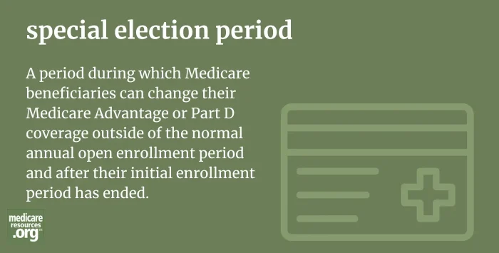 special election period infographic